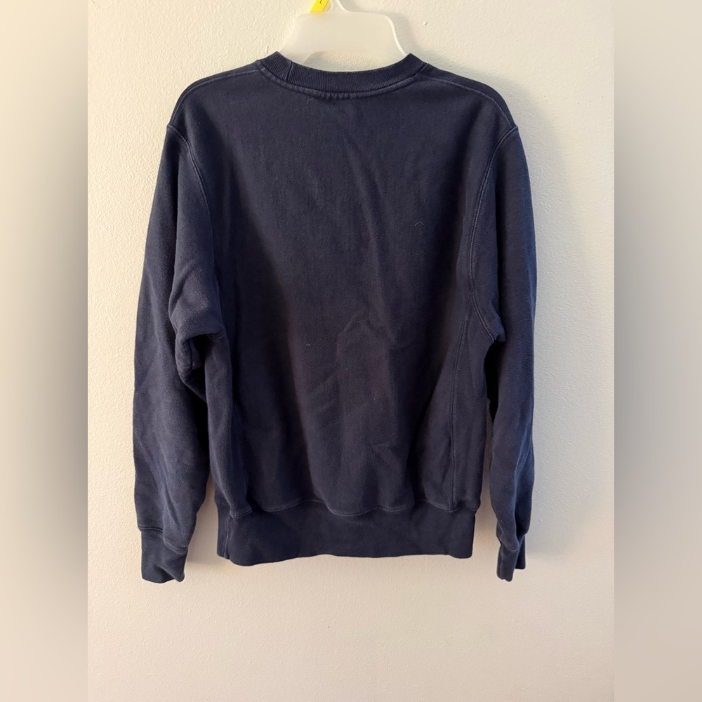 Champion Men's Navy USA Softball Crewneck Sweater - Picture 3 of 3